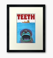 TEETH Framed Print