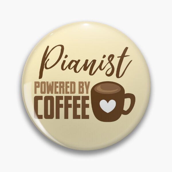 Artikelvorschau, Pianist angetrieben durch Kaffee entworfen und verkauft von jazzydevil.