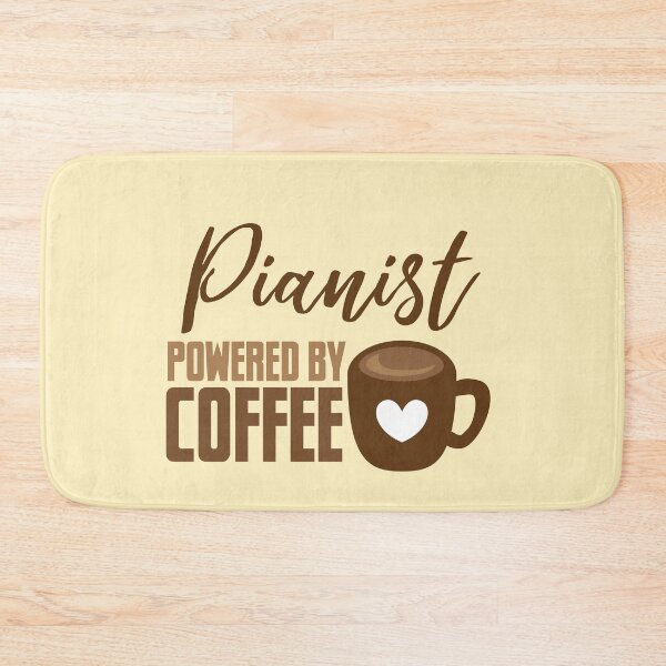 Item preview, Pianist powered by coffee designed and sold by jazzydevil.