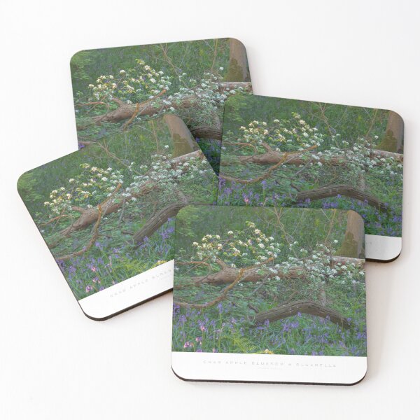 Item preview, Crab Apple Blossom & Bluebells designed and sold by andrewroland.