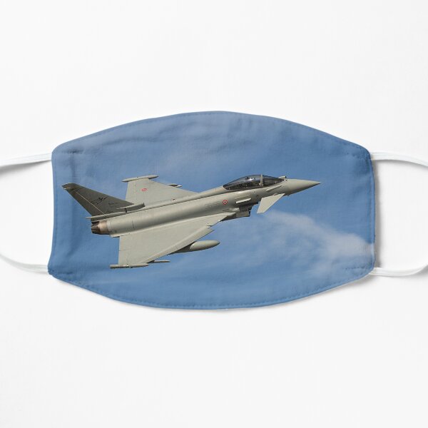 Eurofighter Typhoon aircraft flying Flat Mask