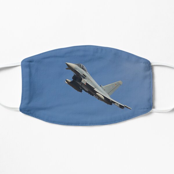Eurofighter Typhoon aircraft flying Flat Mask