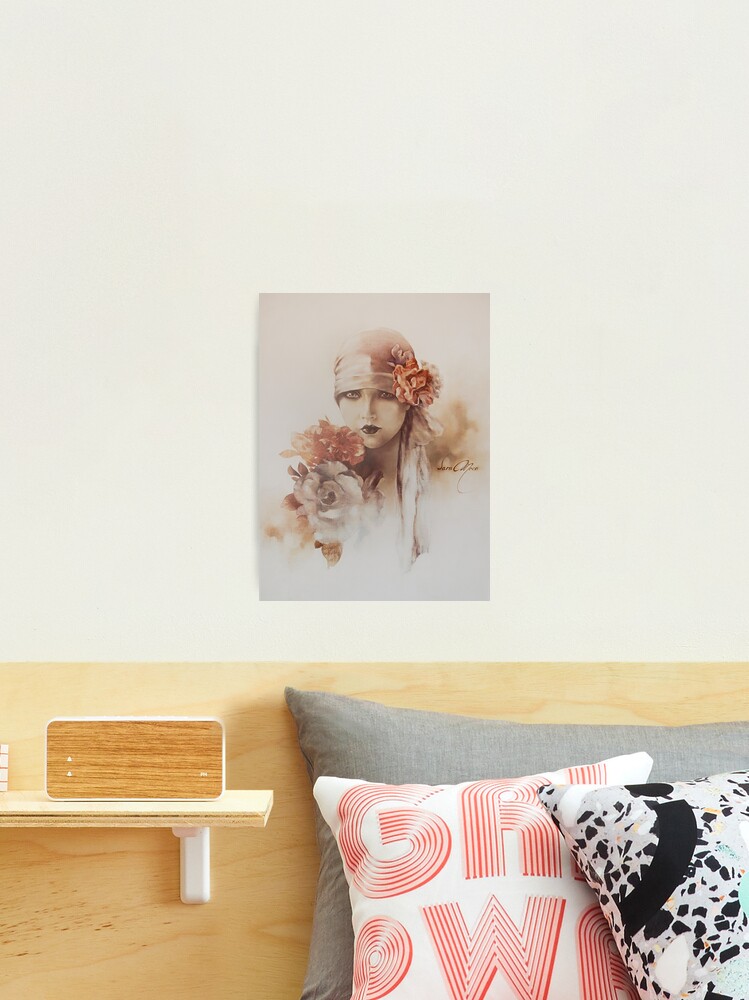 Thumbnail 1 of 3, Photographic Print, Claudia designed and sold by Sara Moon.