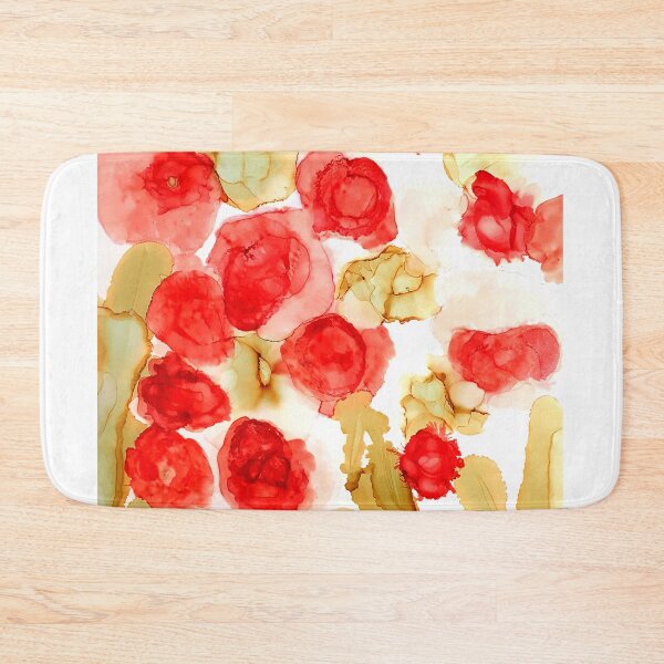 Item preview, Fluid ink Abstract art Rosy Pozy, Alcohol ink designed and sold by lornshep.