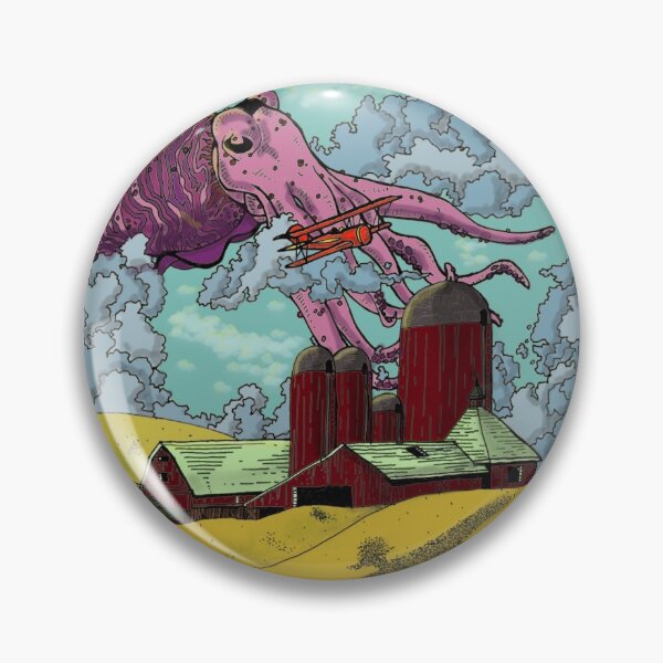 Item preview, Cuttlefish Cthulhu, the Crop Duster designed and sold by Shiny Red Nothing.