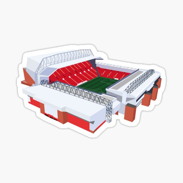 Anfield. Liverpool, Football. Sticker
