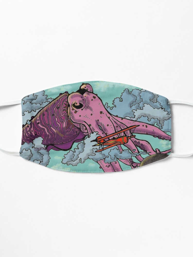 Alternate view of Cuttlefish Cthulhu, the Crop Duster Mask
