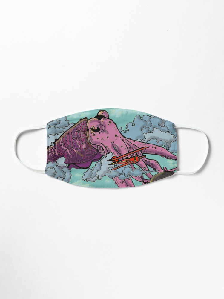 Alternate view of Cuttlefish Cthulhu, the Crop Duster Mask