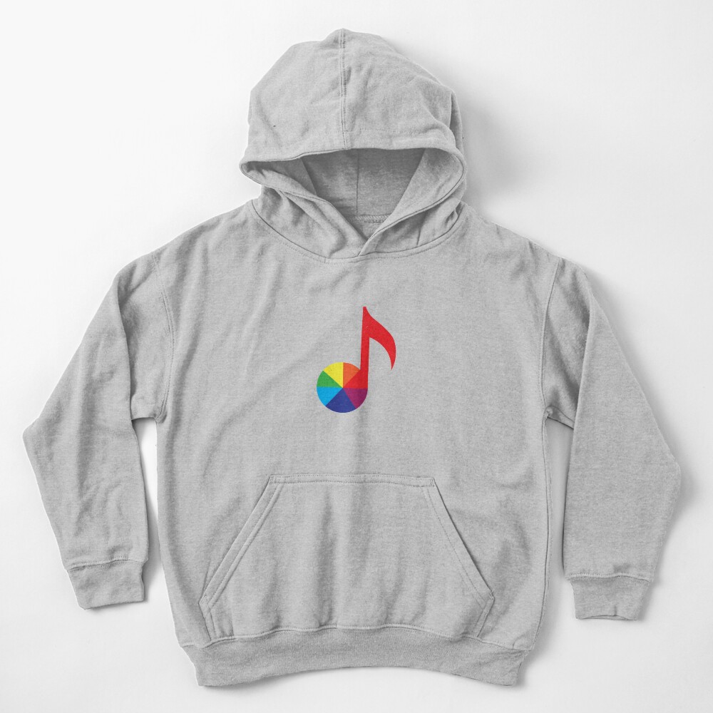 Music Theory Kids Pullover Hoodie