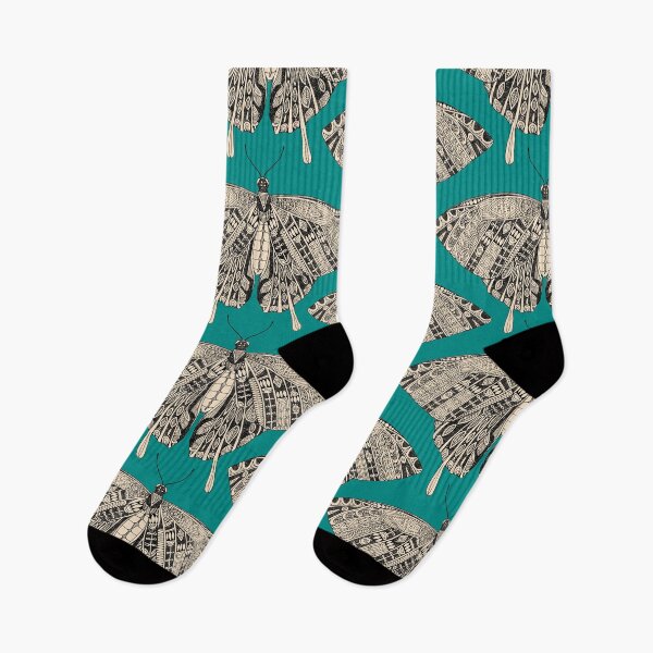 Item preview, swallowtail butterfly teal black designed and sold by scrummy.