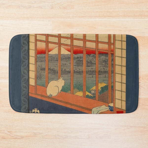 Item preview, Asakusa Ricefields - Hiroshige Ando - 1857 designed and sold by CrankyOldDude.