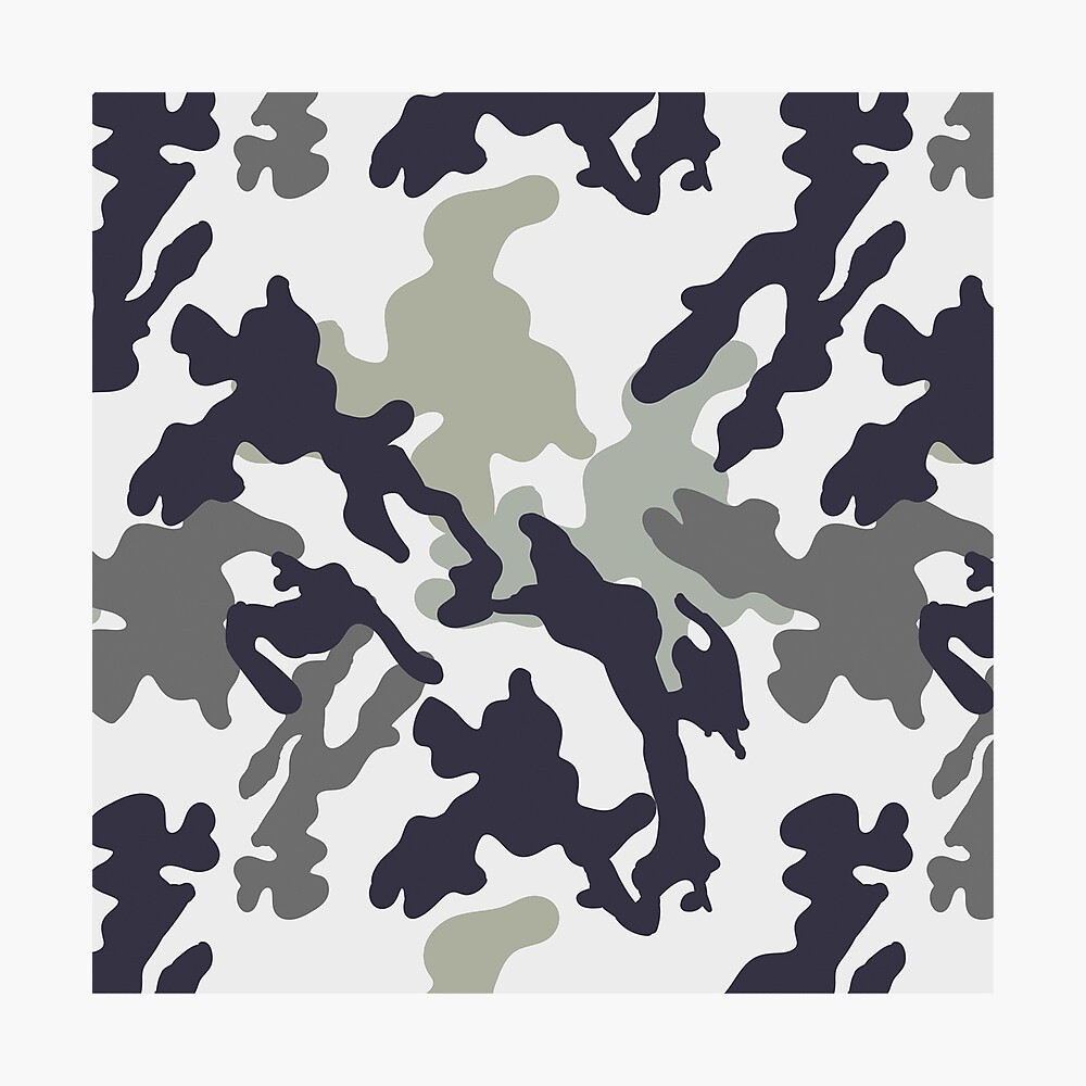 Camouflage Camo Background Poster By Vladocar Redbubble