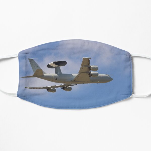 AWACS Boeing E-3 Sentry Flying Flat Mask