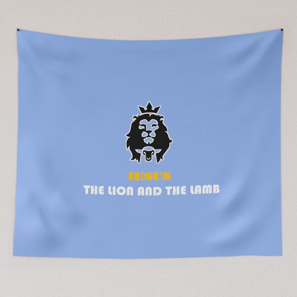 Item preview, Jesus The Lion and The Lamb designed and sold by wildlittlefan.
