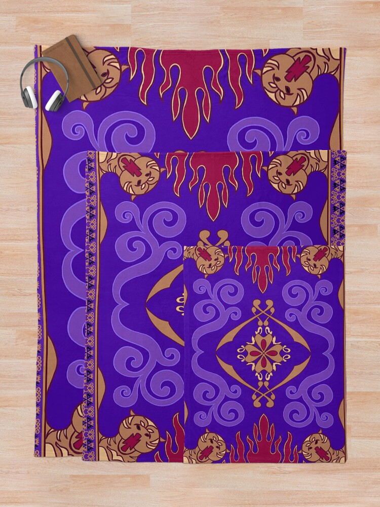 Alternate view of Magic Carpet Throw Blanket