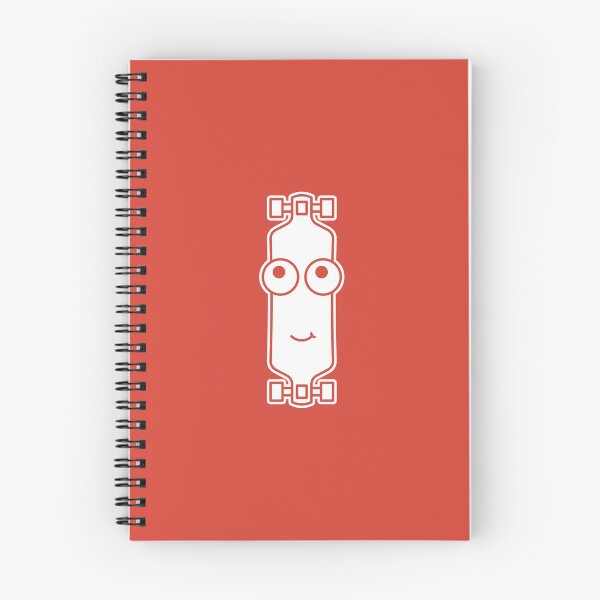 Item preview, Longboard Skateboard Face on Red Character Icon Cartoon designed and sold by npdstudio.