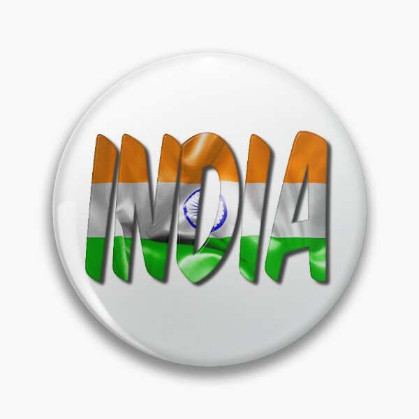 Item preview, India Word With Flag Texture designed and sold by MarkUK97.