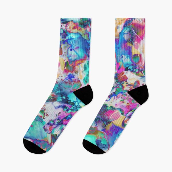 Item preview, multicolored abstract reflection designed and sold by artxphi.