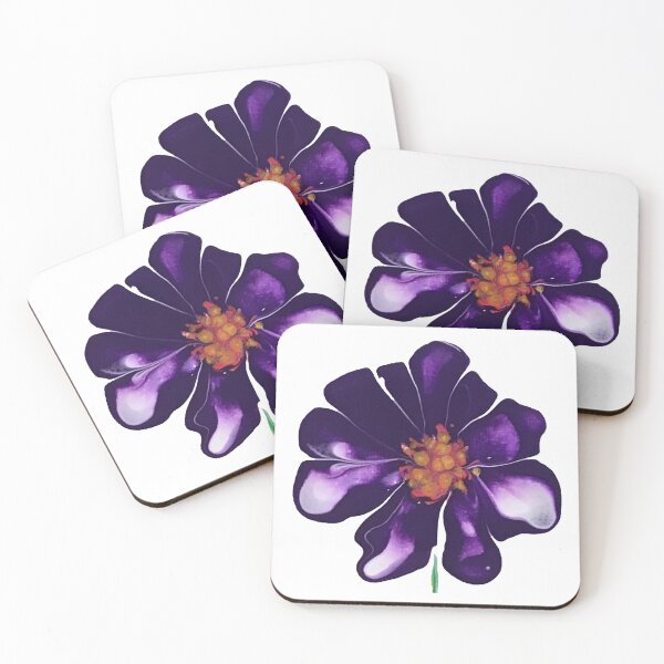 Item preview, PURPLE FLOWER II designed and sold by Mrspours.