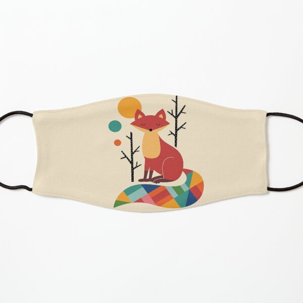 Rainbow Fox Kids Mask