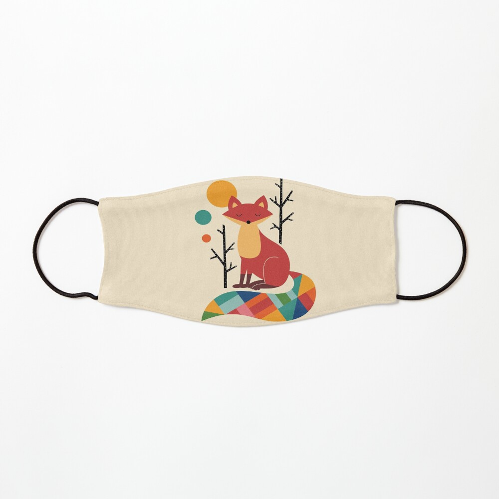 Rainbow Fox Mask
