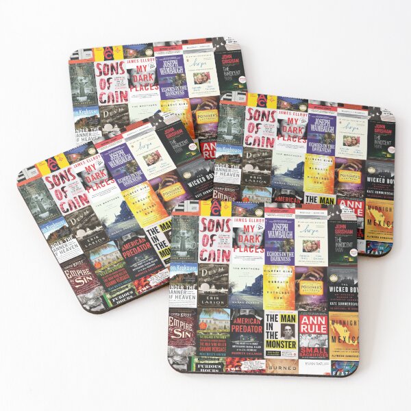 Item preview, True Crime Books designed and sold by Basic  Beach.