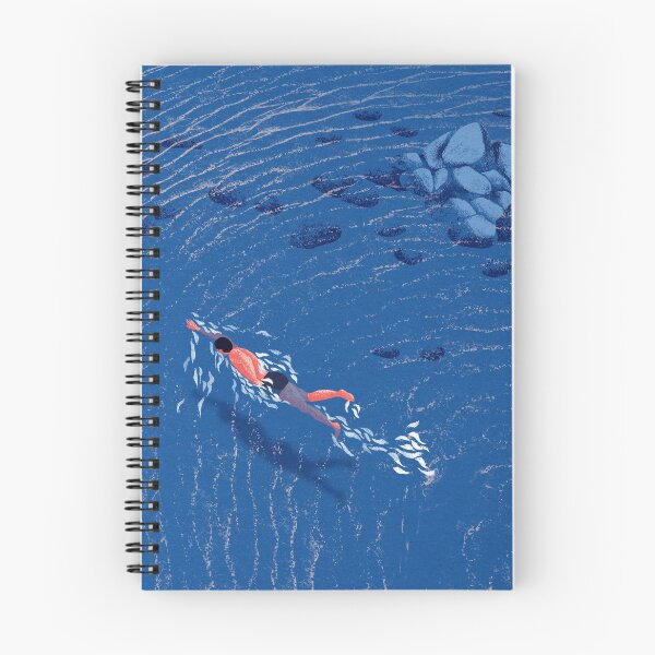 Item preview, Swimming alone in the sea at night designed and sold by iswenyi.
