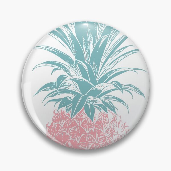 Item preview, Estampado de bloques de piña rosa designed and sold by JuneJournal.