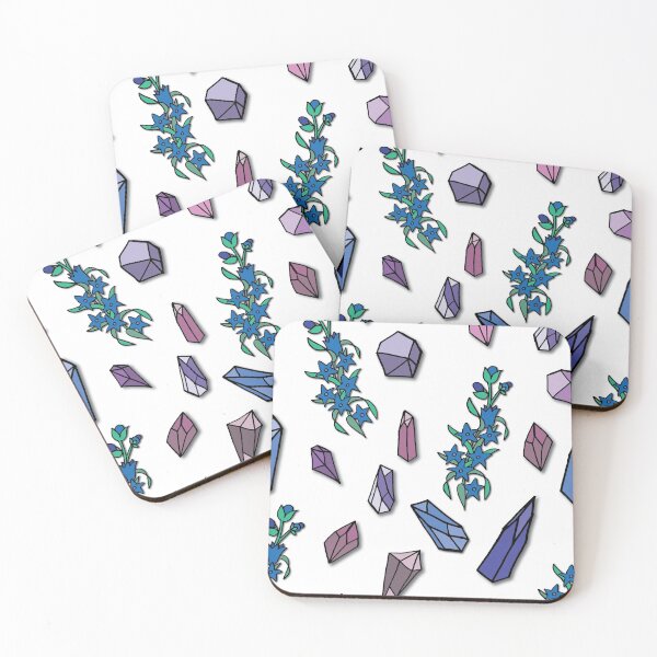 Item preview, Crystals and wallflowers designed and sold by Jennystorch.