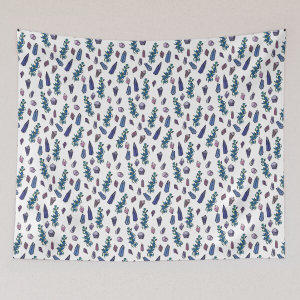 Item preview, Crystals and wallflowers designed and sold by Jennystorch.