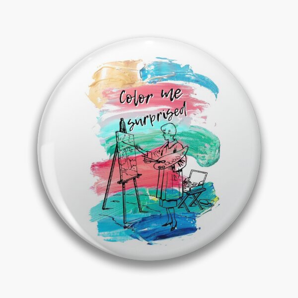 Item preview, Color me surprised painting design designed and sold by AngielskiSzept.