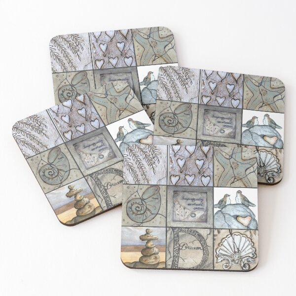 Item preview, Beach  / Beachcombers / Surfer / Coastal /  Seashore / Seashells / Conch / Seaweed / Driftwood designed and sold by artenvironments.