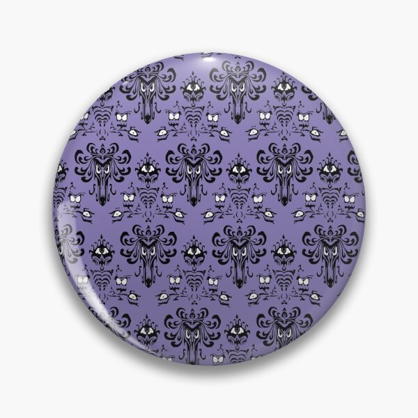 Item preview, Haunted Mansion Wallpaper - Purple designed and sold by Rainbows Galore.