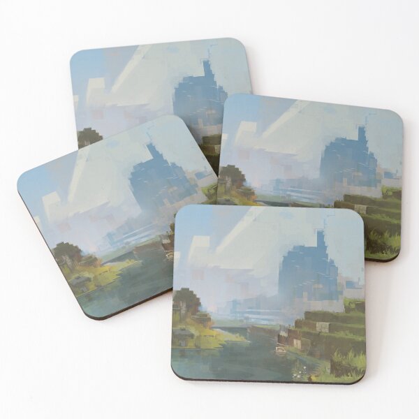 Item preview, Adventure in a Blocky Landscape designed and sold by phantomfirefly.