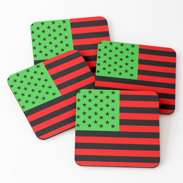 Item preview, usa afro american flag designed and sold by tony4urban.