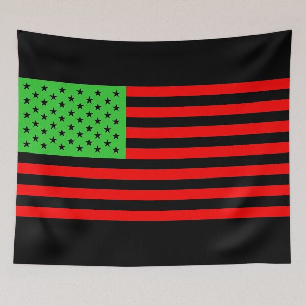 Item preview, usa afro american flag designed and sold by tony4urban.