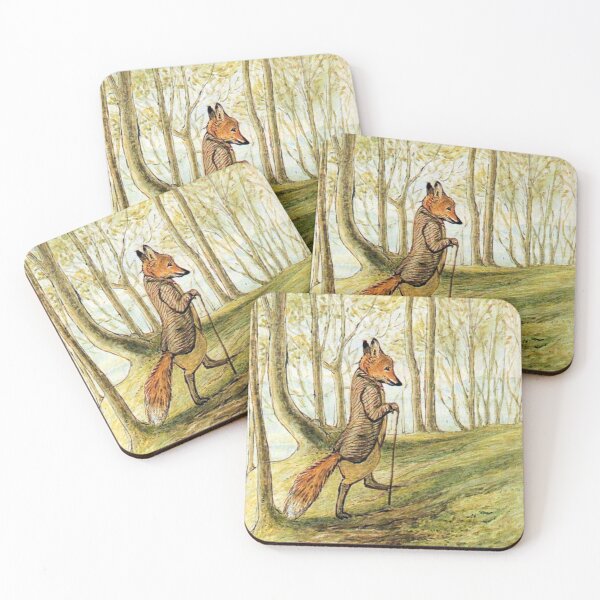 Item preview, Beatrix Potter - Mr. Tod in the Forest  designed and sold by forgottenbeauty.