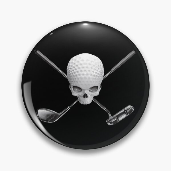 Item preview, Fairway to Hell Golf Skull designed and sold by GrandeDuc.