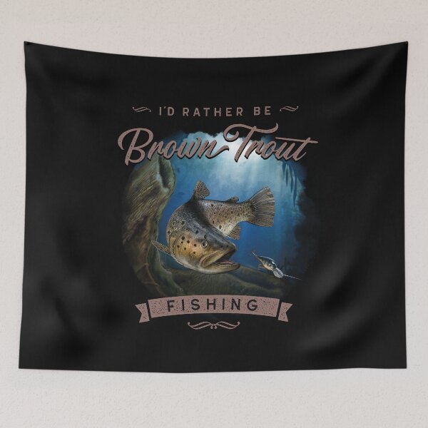 Item preview, Brown Trout Fly Fishing Gift designed and sold by MarkusShirts.
