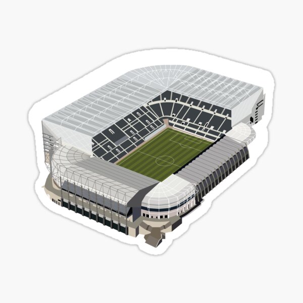 St James' Park, Newcastle. Football. Sticker