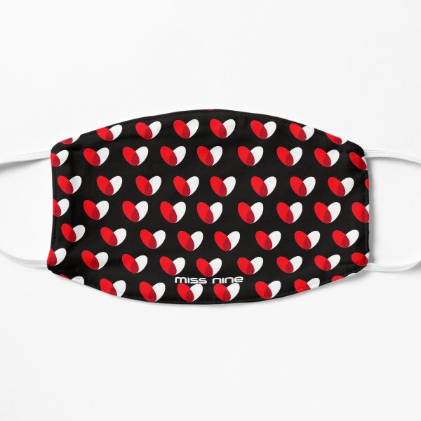 Multi Heart For Face Mask And More Flat Mask