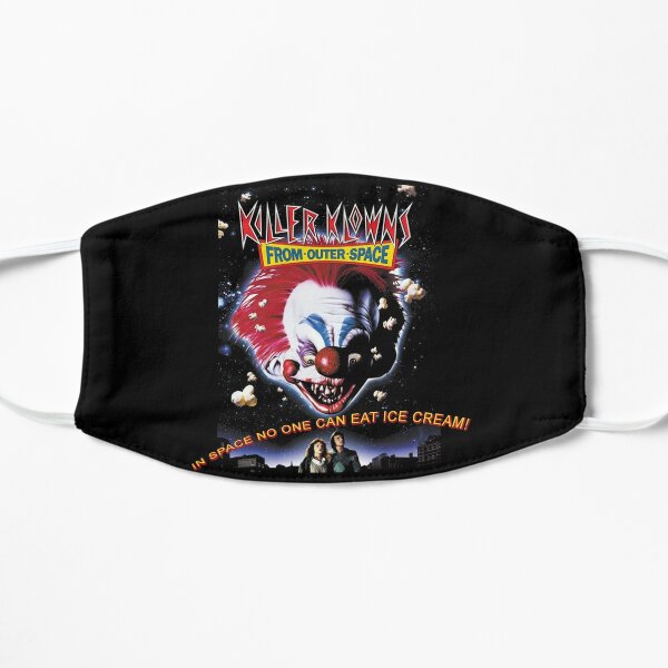 Killer Klowns From Outer Space Flat Mask