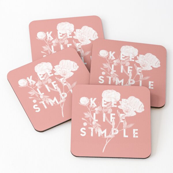 Item preview, Keep Life Simple designed and sold by kindxinn.