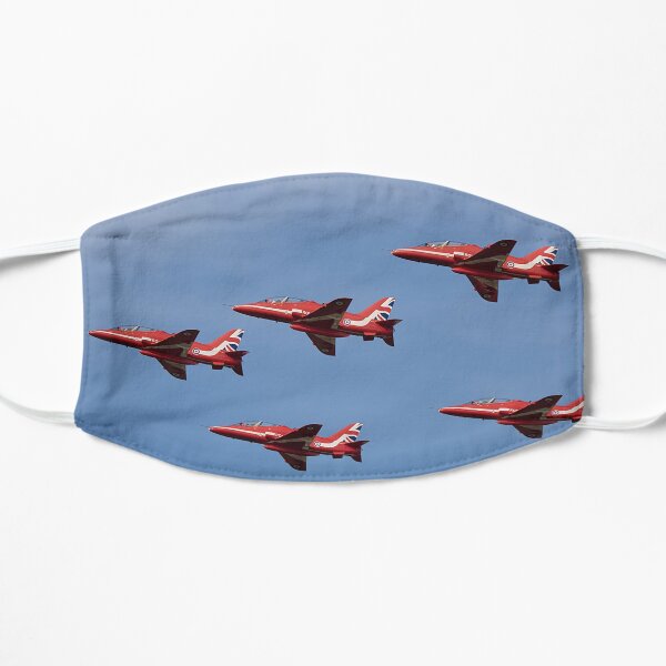 Red Arrows Flat Mask