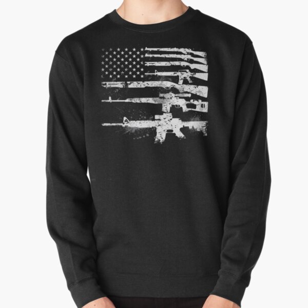 Item preview, USA American Flag Guns, Armed America 2nd Amendment Art Design Gift Present Men Women Birthday Fathers Day Christmas designed and sold by maindeals.