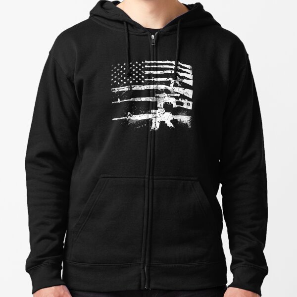 Item preview, USA American Flag Guns, Armed America 2nd Amendment Art Design Gift Present Men Women Birthday Fathers Day Christmas designed and sold by maindeals.