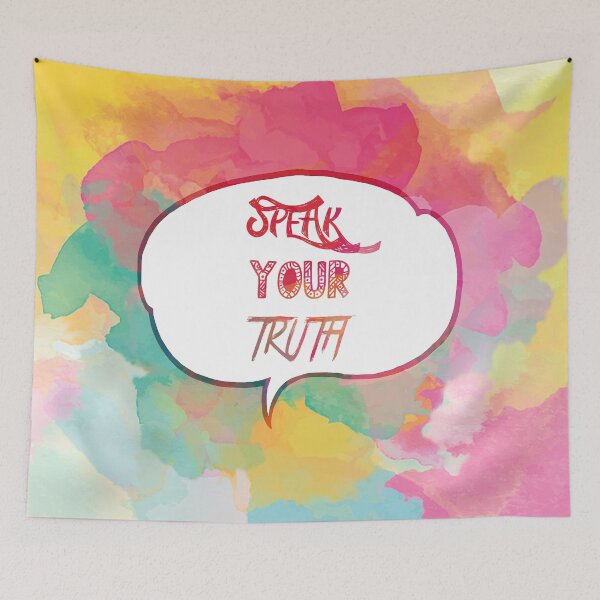 Item preview, Speak your truth designed and sold by NatLeBrunDesign.