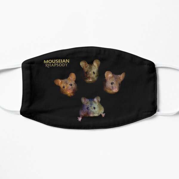 Mouseian Rhapsody - Bohemian Rhapsody Flat Mask