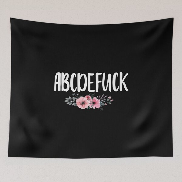 Item preview, ABCDEFUCK funny Cuss word Gift for Girls with Attitude designed and sold by OurBestBuys.