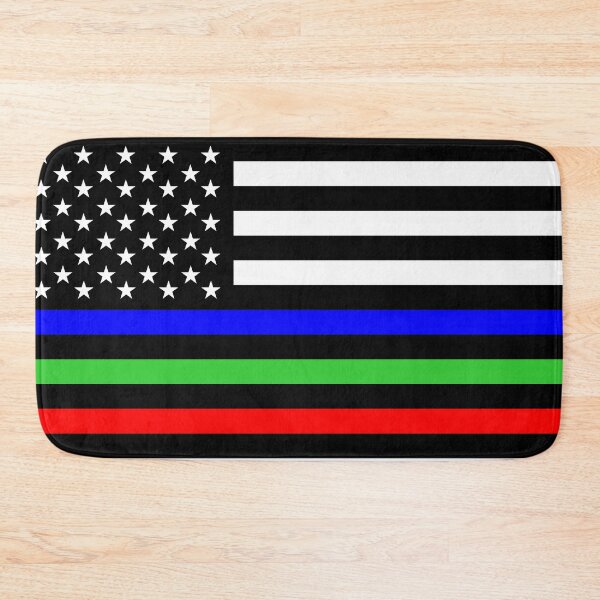 Item preview, usa black blue red green thin line designed and sold by tony4urban.